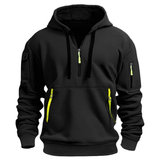 Nordic™ Herre-Hoodie – Funktionelt Design og Høj Komfort