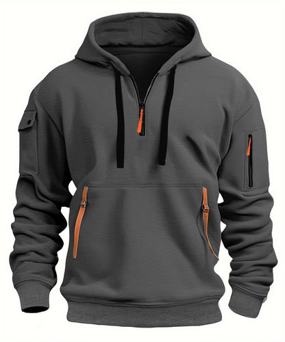 Nordic™ Herre-Hoodie – Funktionelt Design og Høj Komfort